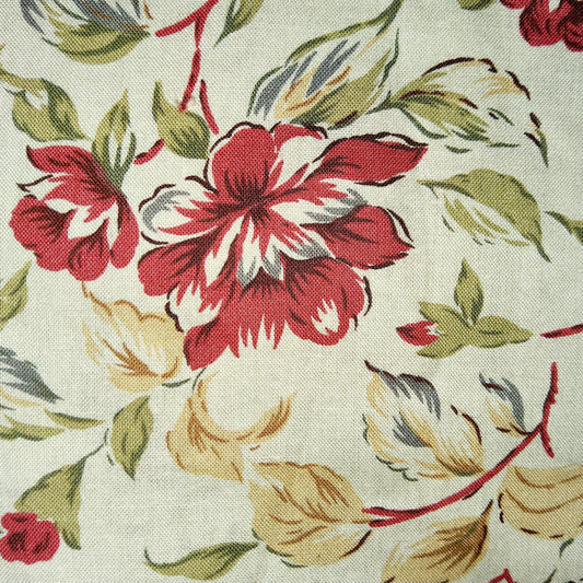 Country roses in brick red