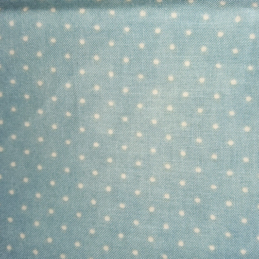 Moda - Essential Dots - Bluebell with White Pin Dots 8654 13 *