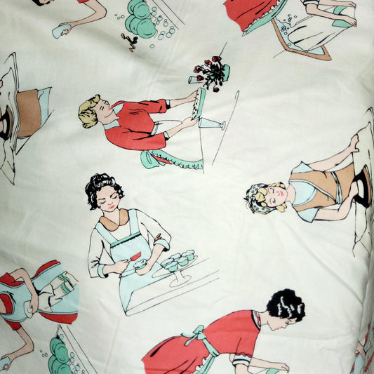 DOMESTIC DIVA BY EMILY TAYLOR domestic duties cream C5010 (RILEY BLAKE)