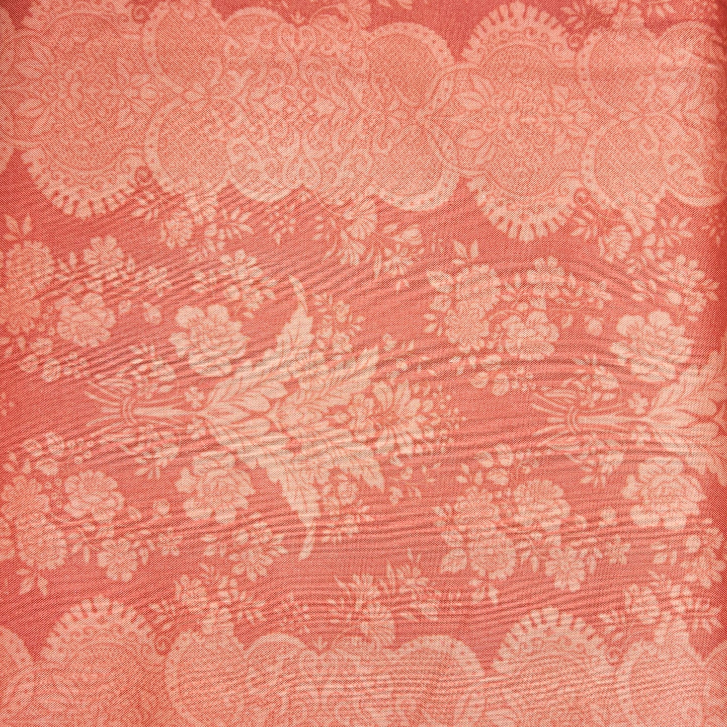 Mary Rose Collection - MR1110R-18D QUILT GATE in dark coral