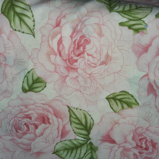 Timeless Treasures Rose print ROSE-C2147