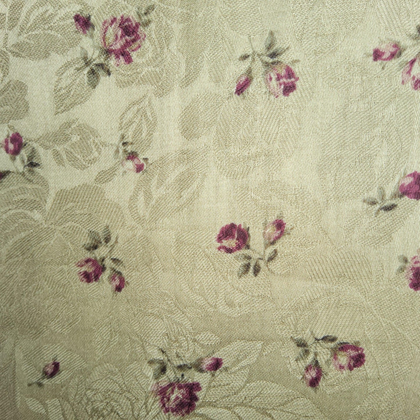 Mary Rose French Rose" Dark beige rosebuds MRP1080R-12 (only 1 metre left)"