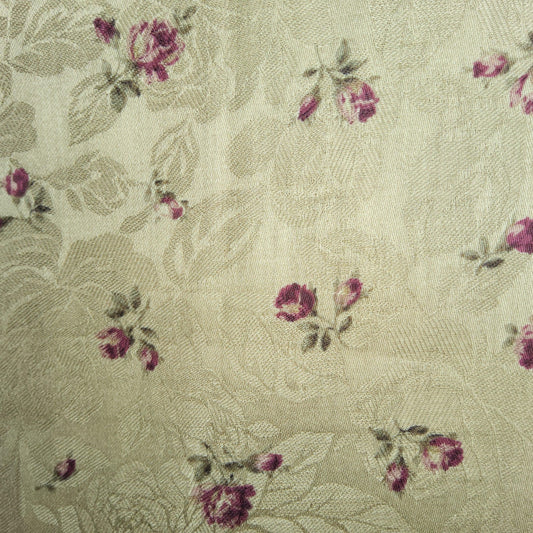 Mary Rose French Rose" Dark beige rosebuds MRP1080R-12 (only 1 metre left)"