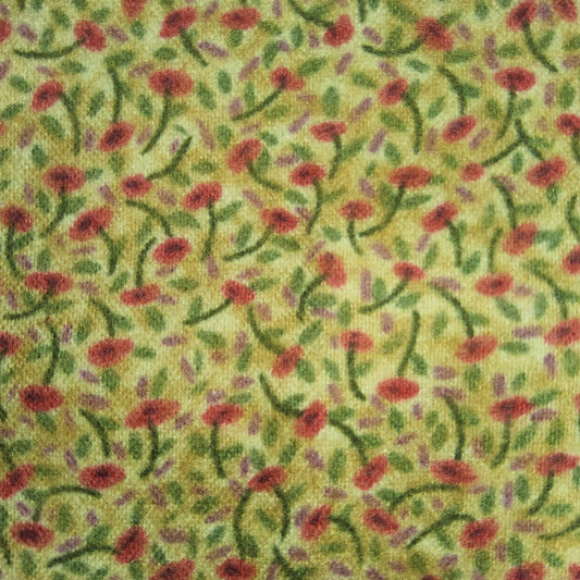 Meadowbrook by Red Wagon Olive Poppy Flannel Style 152 *