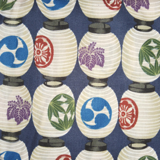 Michael Miller Kamakura Lanterns on Navy CX3067 *