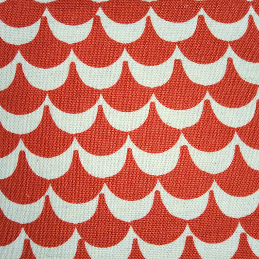 Ellen Luckett Baker - Stamped - Scallops - Red JG41500 A21 *
