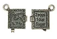 Recipe Book charm