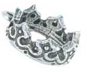 Crown charm
