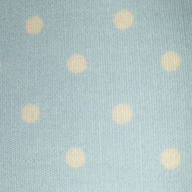 A day in the country white spot on baby blue (dots)