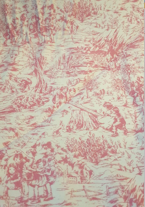 Tiny Treasures Toile Pink 2007