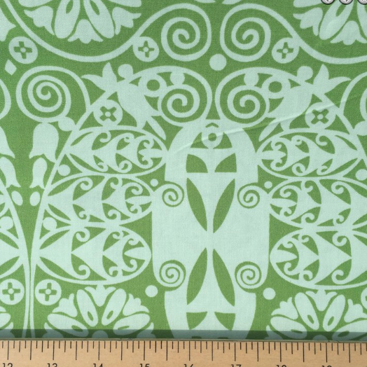 Amy Butler - Soul Blossoms - Temple Doors - Basil AB60