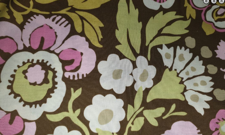 Amy Butler - Daisy Chain Deco Rose Brown AB34