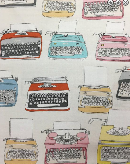 Typewriters by Julia Rothman for Windham Fabrics 35530