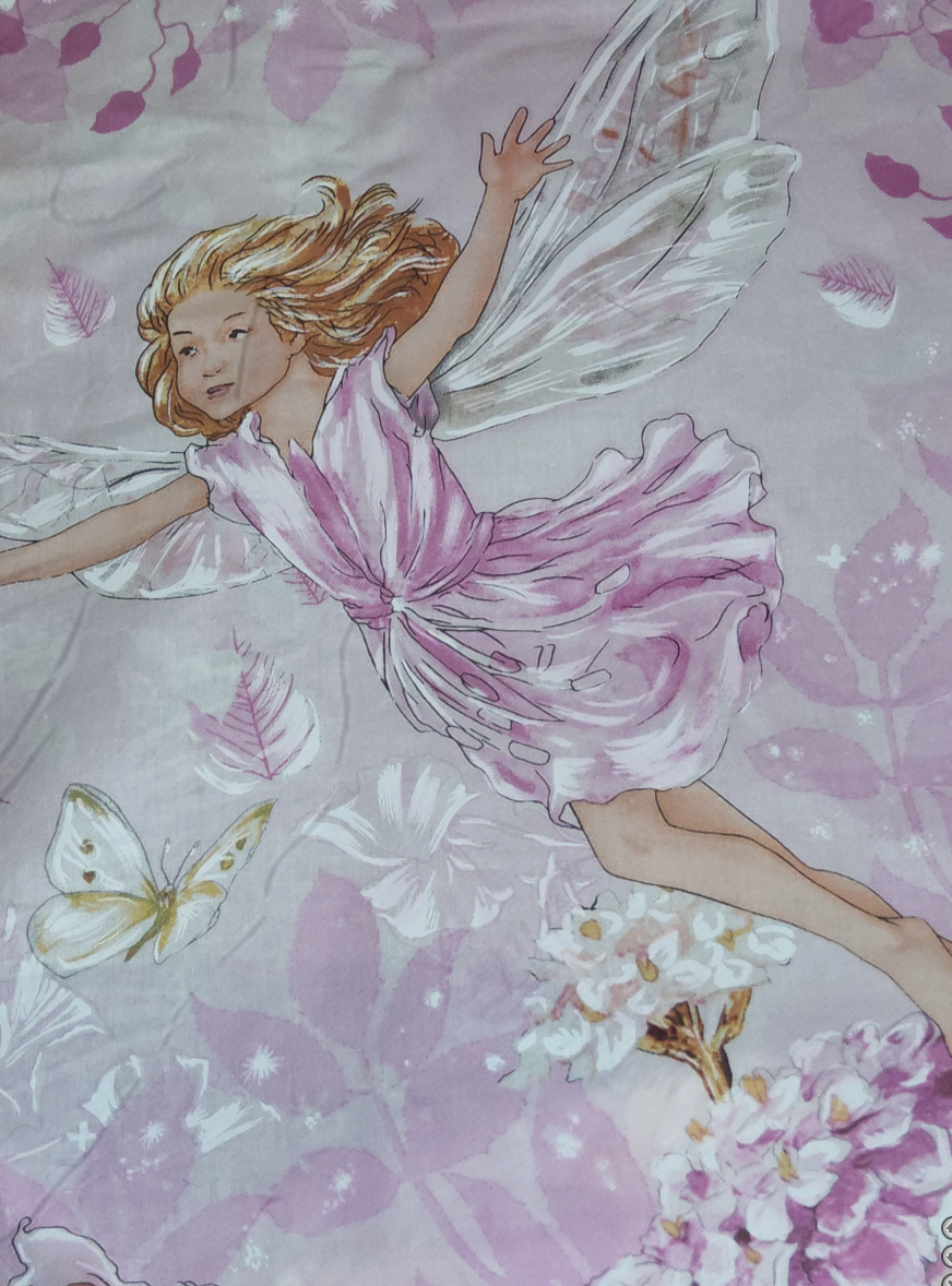 THE PETAL FAIRY panel - FLOWER FAIRIES  CICELY MARY BARKER DC5110