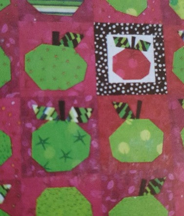 Applez quilt pattern by Stargazey Quilts