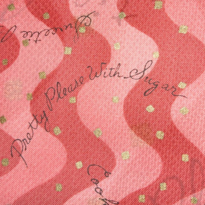 Better than chocolate...No Calories!!! Luana Rubin for Robert Kaufman 4293 Sweet Stuff in red